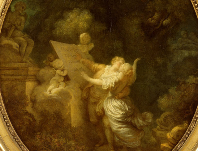 Oath Of Love by Jean-Honore Fragonard